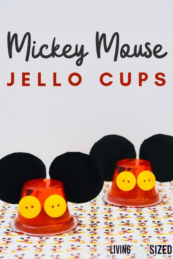 Channel your inner Disney fan with these irresistibly adorable Mickey Mouse Jelly Cups. This dessert treat is perfect for fun after-school snacks, Disney Mickey Mouse Birthday Parties and more!